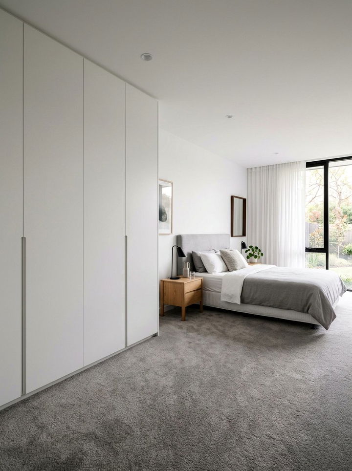 Floor To Ceiling Wardrobe - 30 bedroom built-in storage ideas