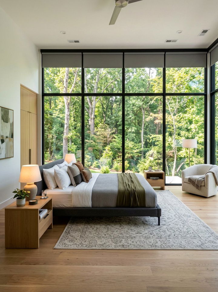Floor To Ceiling Window Bedroom - 30 architect bedroom ideas