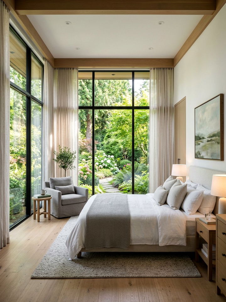 Floor To Ceiling Window Bedroom - 30 new build bedroom ideas