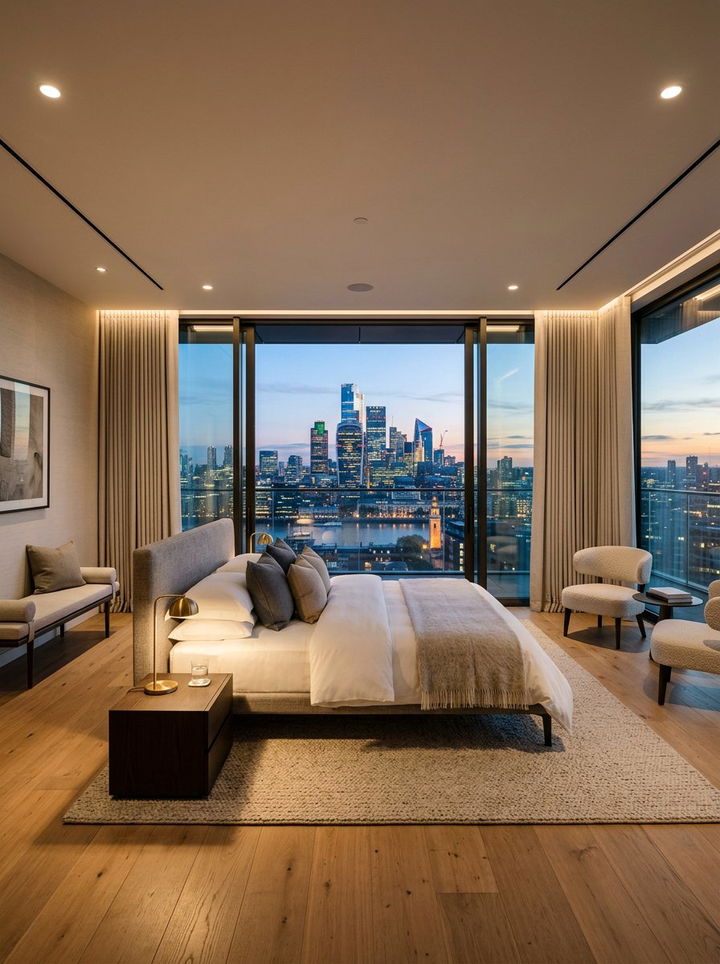 Floor To Ceiling Windows Bedroom - 30 luxury bedroom ideas