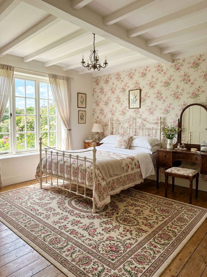 Floral Oriental Rug - 30 bedroom oriental rugs