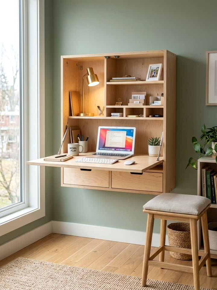 Fold Down Desk With Drawers - 30 bedroom desk with drawers