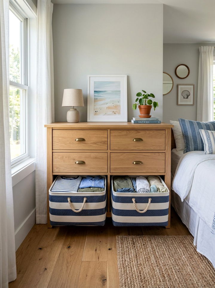 Foldable Cloth Bins - 30 bedroom drawer organizers