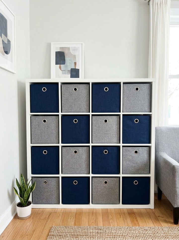 Foldable Fabric Cubes - 30 bedroom closet organizers