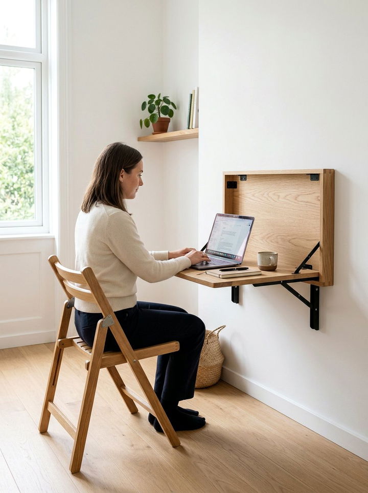 Folding Furniture - 30 tiny bedroom ideas