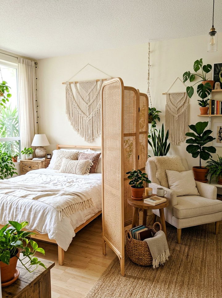 Folding Room Divider - 30 bedroom transforming furniture ideas