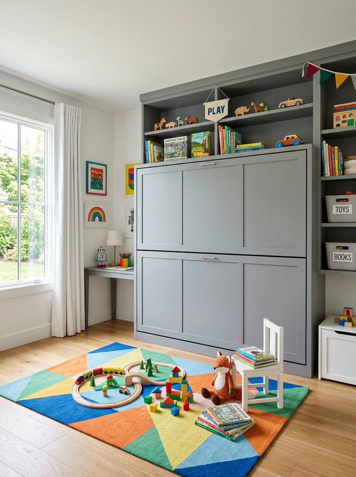 Folding Wall Bunk Bed - 30 bedroom hidden bed ideas