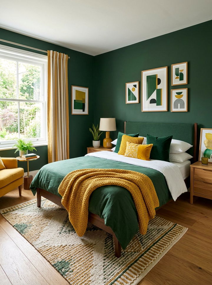 30 Moody Forest Green Bedroom Ideas for a Luxurious Escape