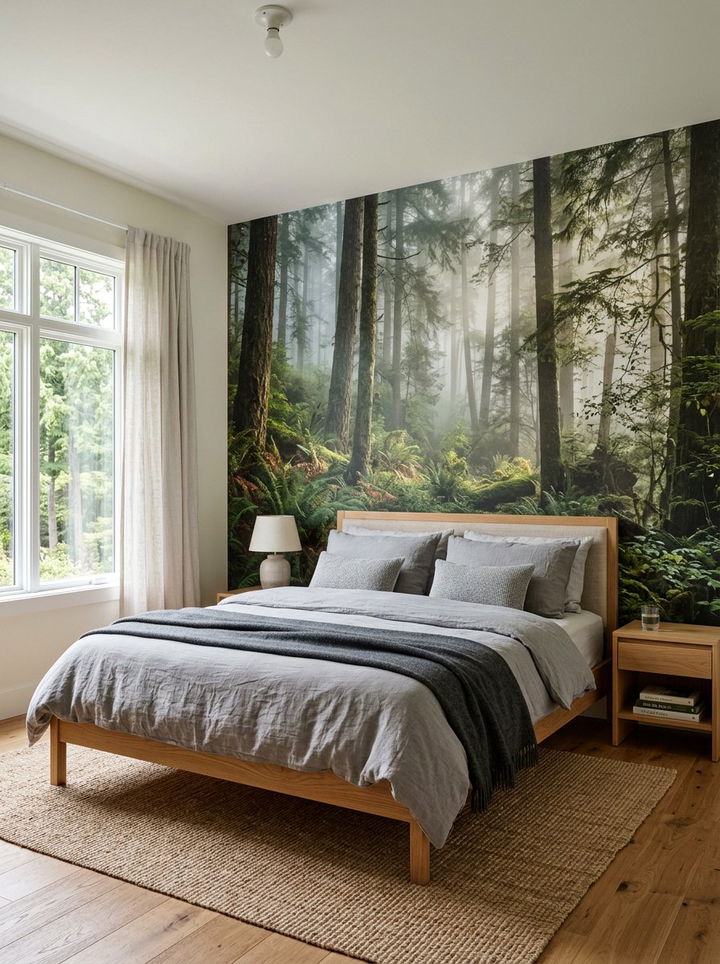 30 Best Nature Themed Bedroom Ideas to Bring the Outdoors In