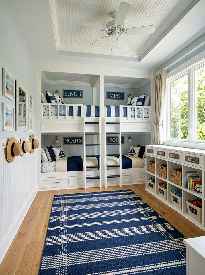 Four Kids Shared Bedroom - 30 siblings bedroom ideas