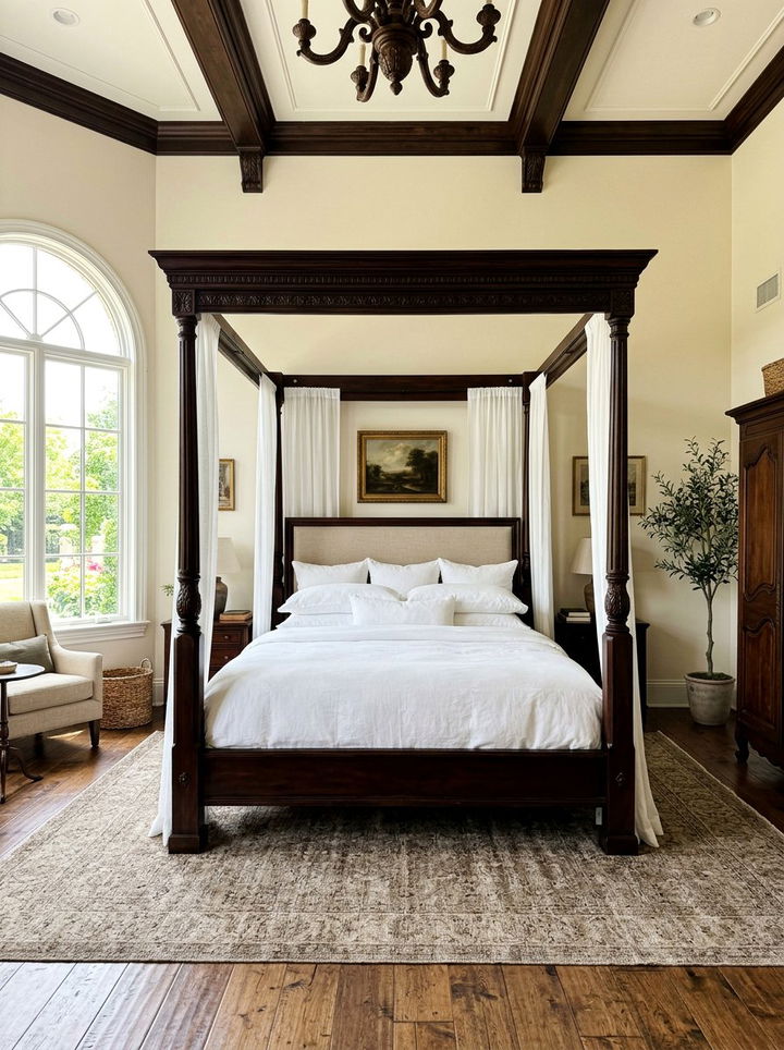 Four Poster Bed Bedroom - 30 New England bedroom ideas