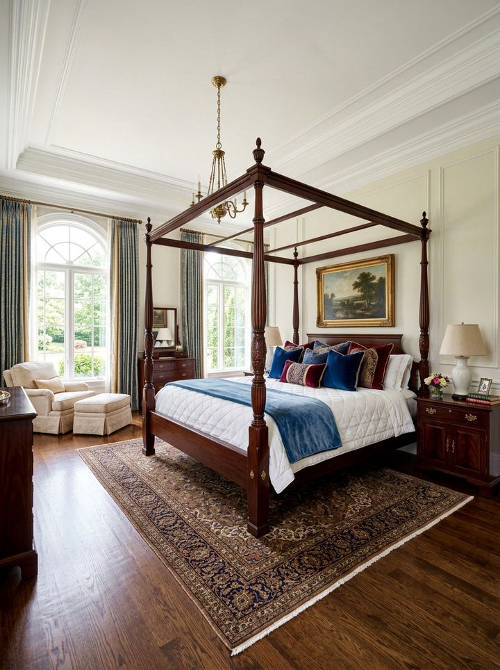 Four Poster Bed - 30 bedroom bed ideas
