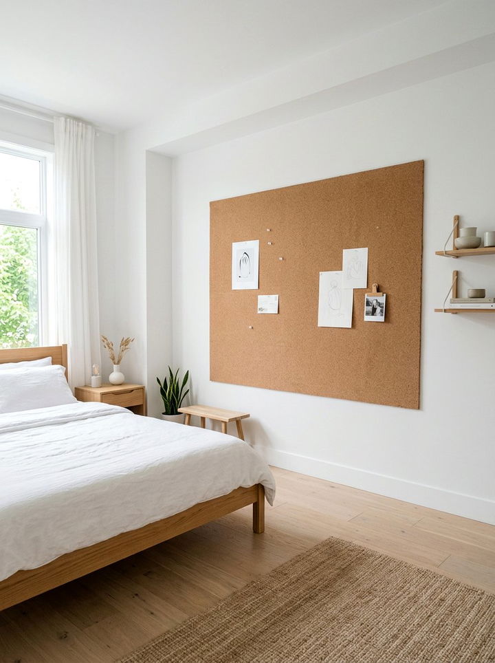 Frameless Cork Board - 30 bedroom bulletin boards
