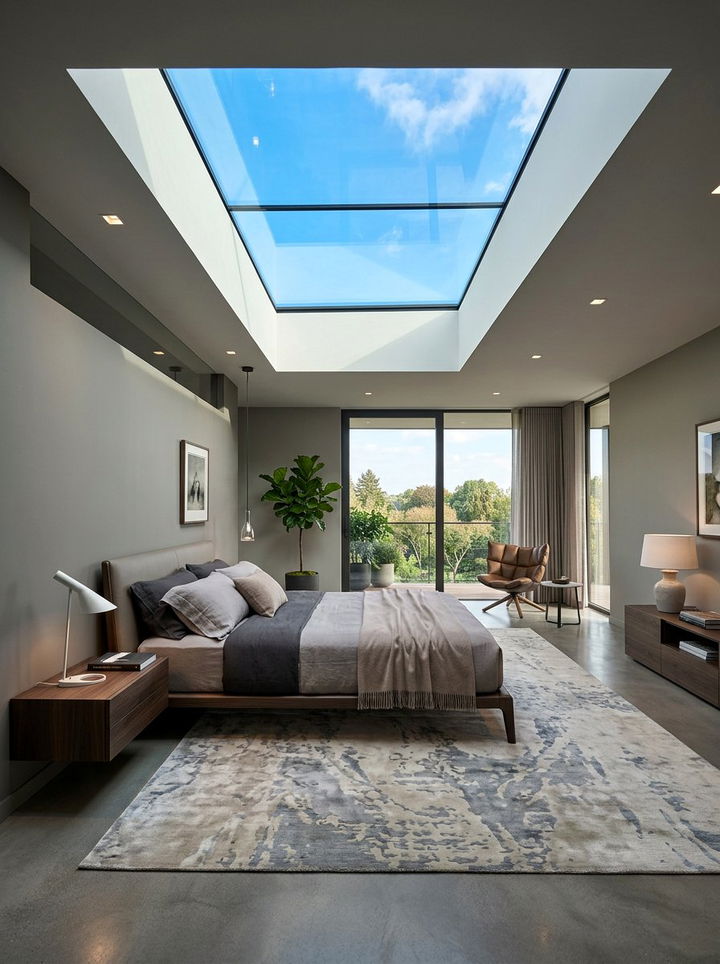 Frameless Skylight - 30 bedroom skylights