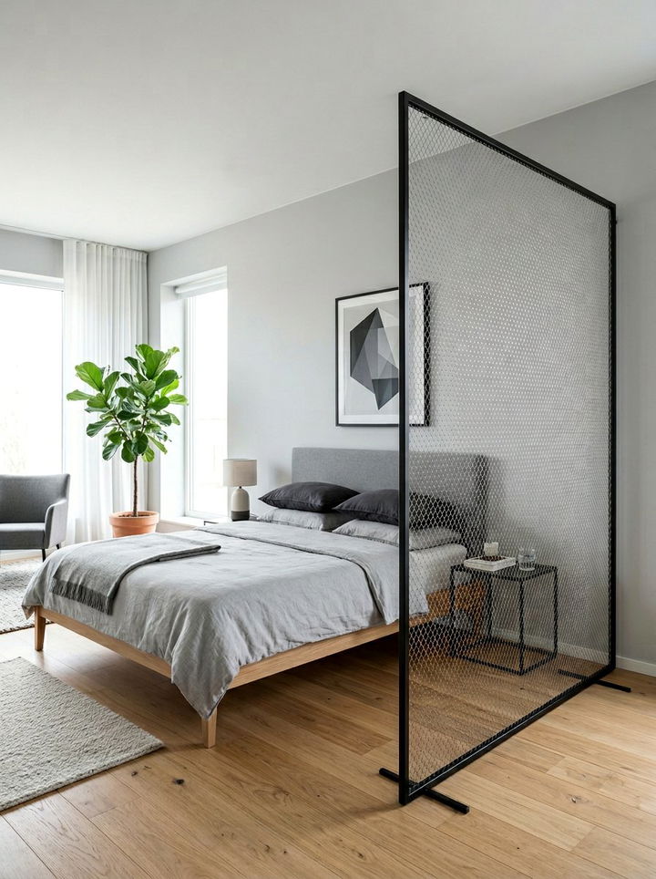 30 Modern Bedroom Divider Ideas to Create Private Spaces