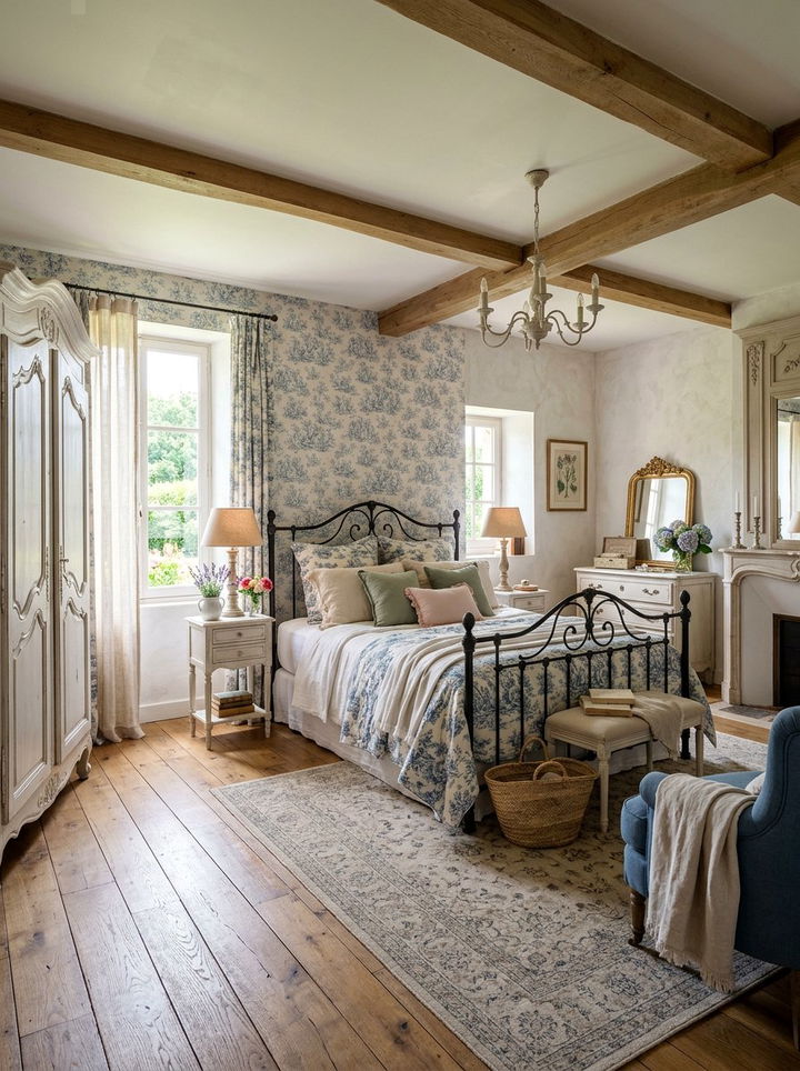 French Country Bedroom - 30 interior designer bedroom ideas