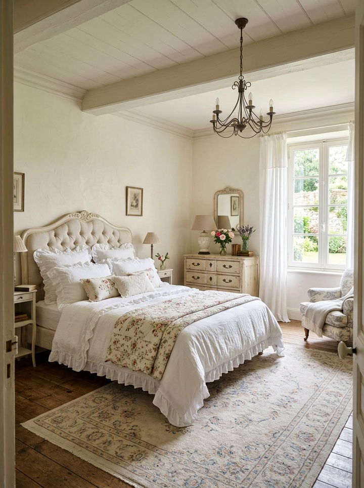 French Country Bedroom - 30 peaceful bedroom ideas