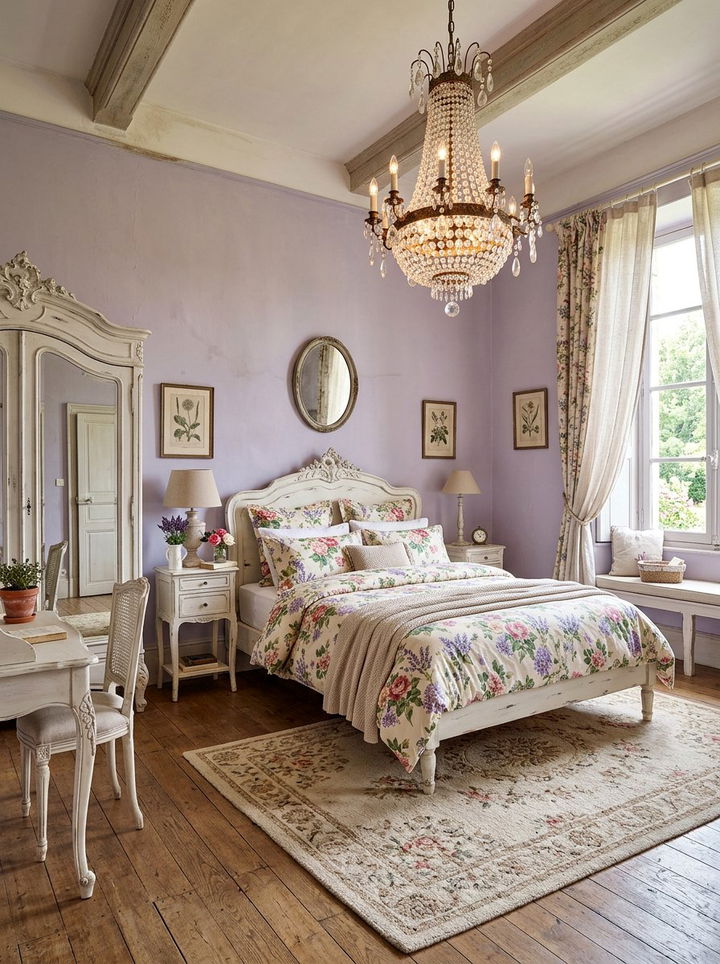 French Country Bedroom - 30 show home bedroom ideas