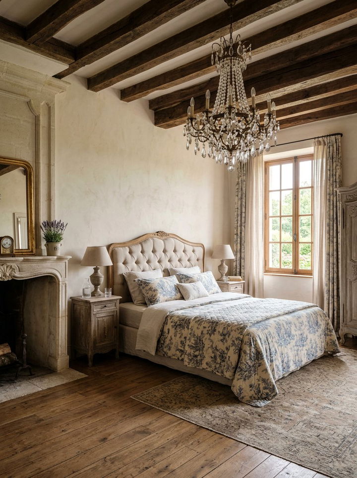 French Country Bedroom Aesthetic - 30 old house bedroom ideas