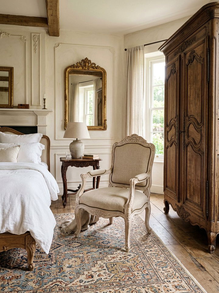 French Country Chair - 30 bedroom accent chairs