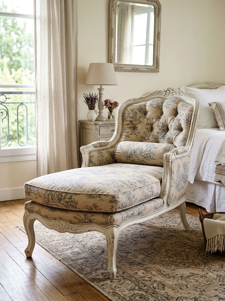 French Country Chaise Lounge - 30 bedroom chaise lounges