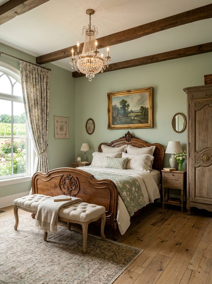 French Country Farmhouse Bedroom - 30 farmhouse bedroom ideas