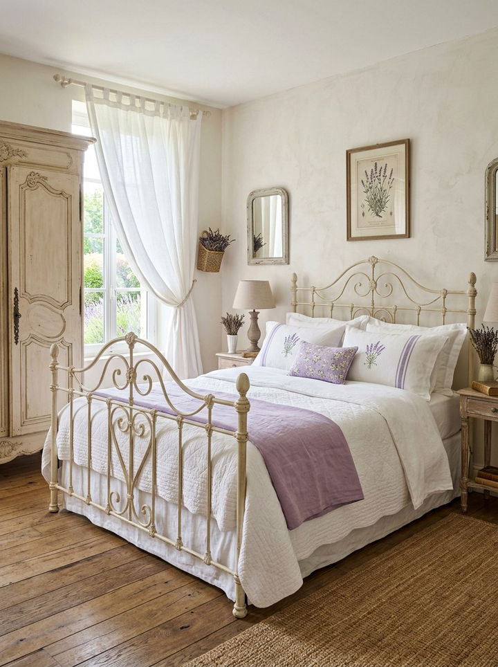French Country Iron Bed - 30 bedroom iron beds