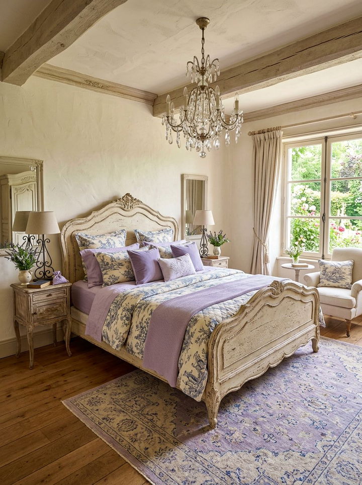 French Country King Bed - 30 king size bedroom ideas