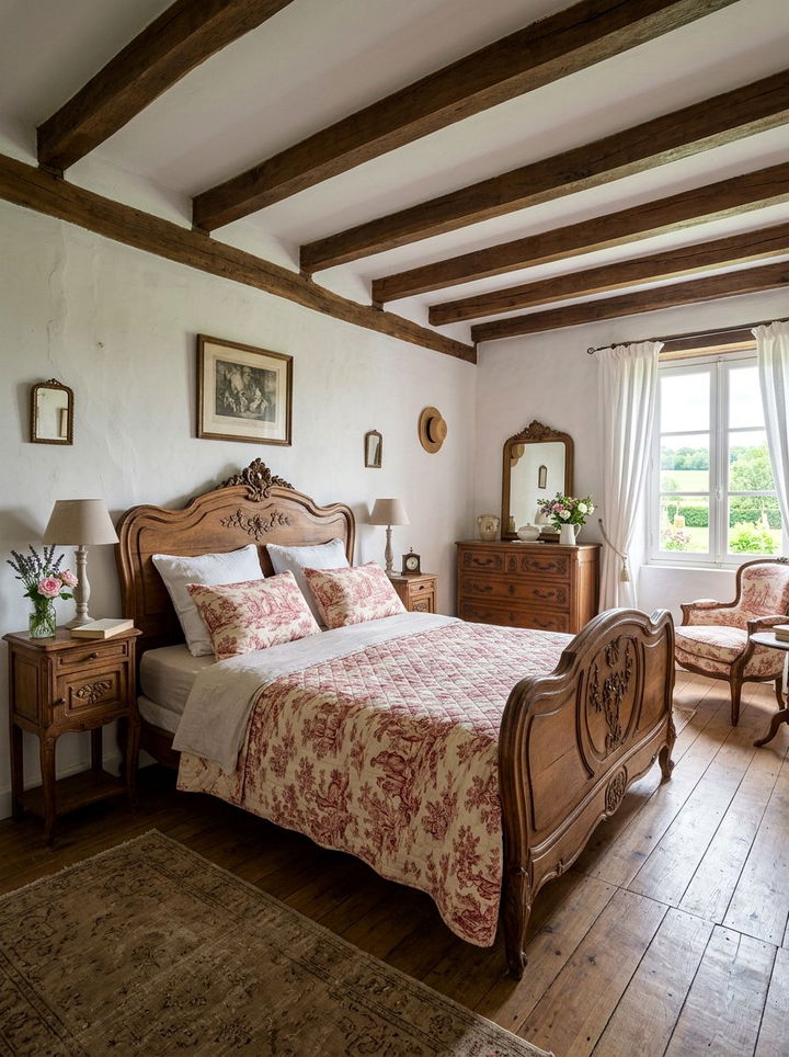French Country Oak Bedroom - 30 bedroom oak furniture ideas