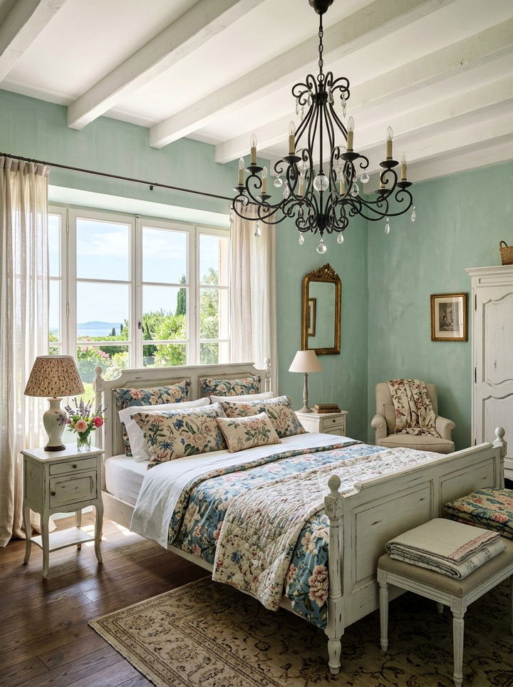 French Country Seafoam Green Bedroom - 30 seafoam green bedroom ideas