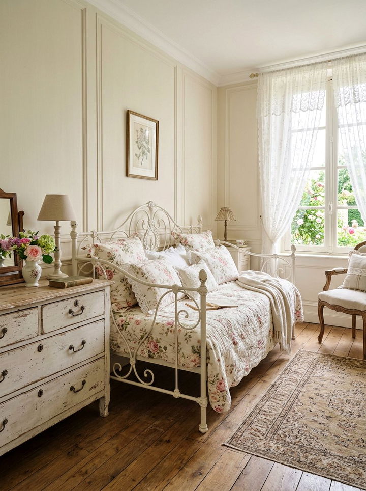 French Country Style Daybed - 30 bedroom sofa bed ideas