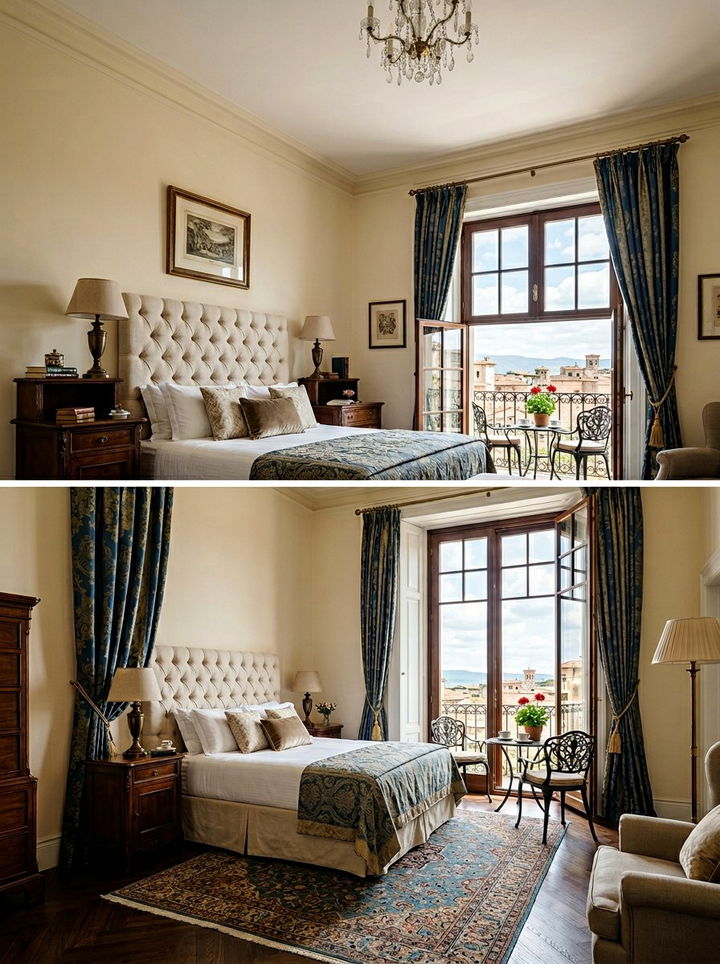 French Door Bedroom Balcony - 30 bedroom with balcony ideas