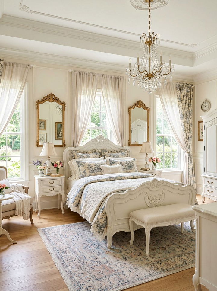 French Provincial Bedroom - 30 bedroom redesign ideas