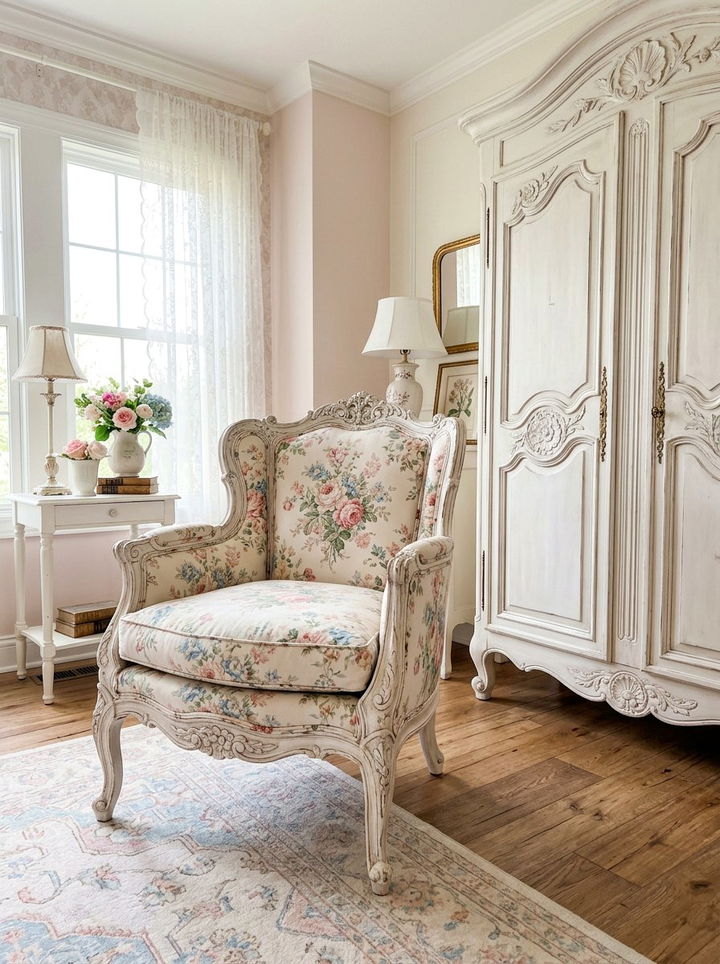 French Provincial Chair - 30 bedroom chairs