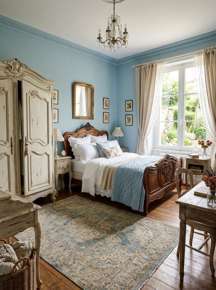 French Provincial Furniture - 30 romantic bedroom ideas