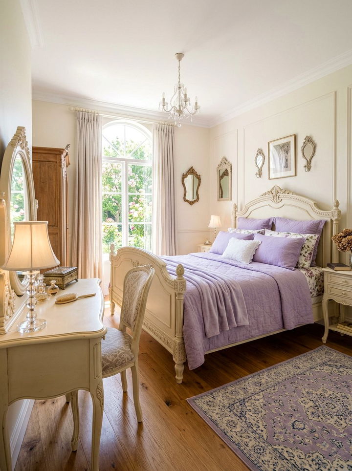 French Provincial Panel Bed - 30 bedroom panel beds