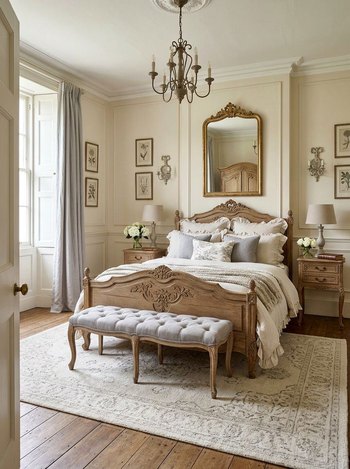 French Provincial bedroom - 30 French bedroom ideas