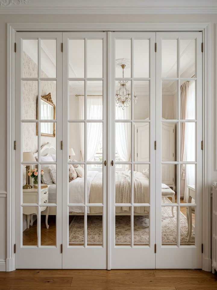 French Style Bifold Door - 30 bedroom bifold doors