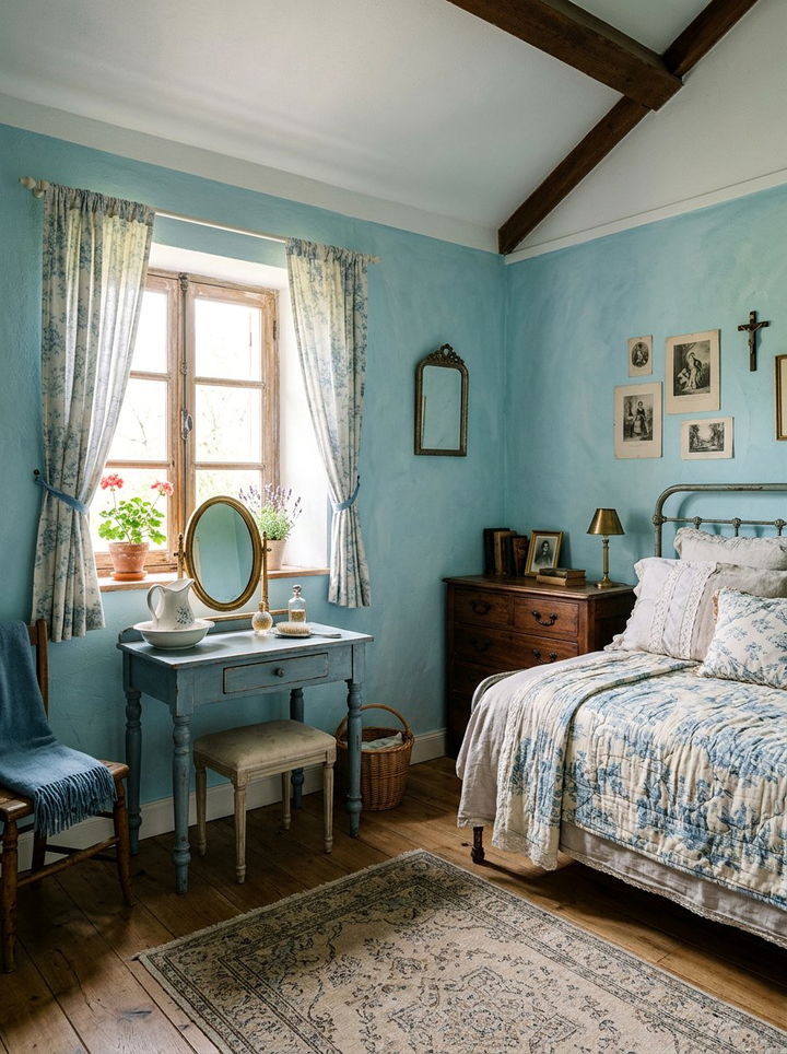 French cottage bedroom - 30 French bedroom ideas