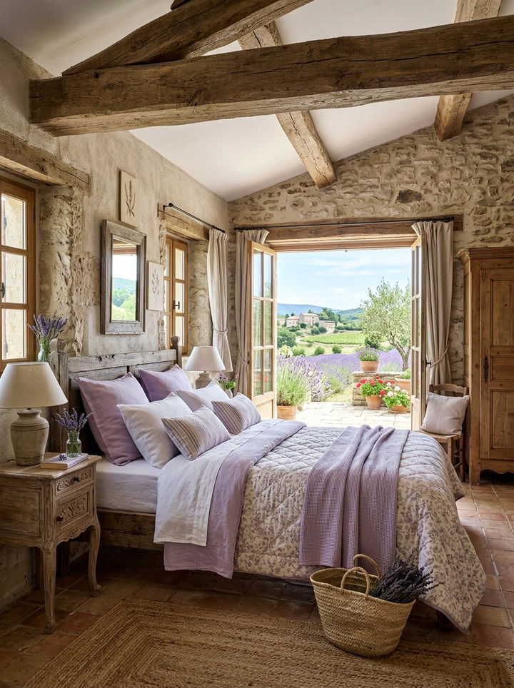 French country farmhouse bedroom - 30 French bedroom ideas