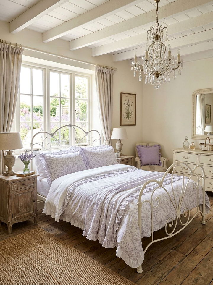 French country lavender bedroom - 30 lavender bedroom ideas