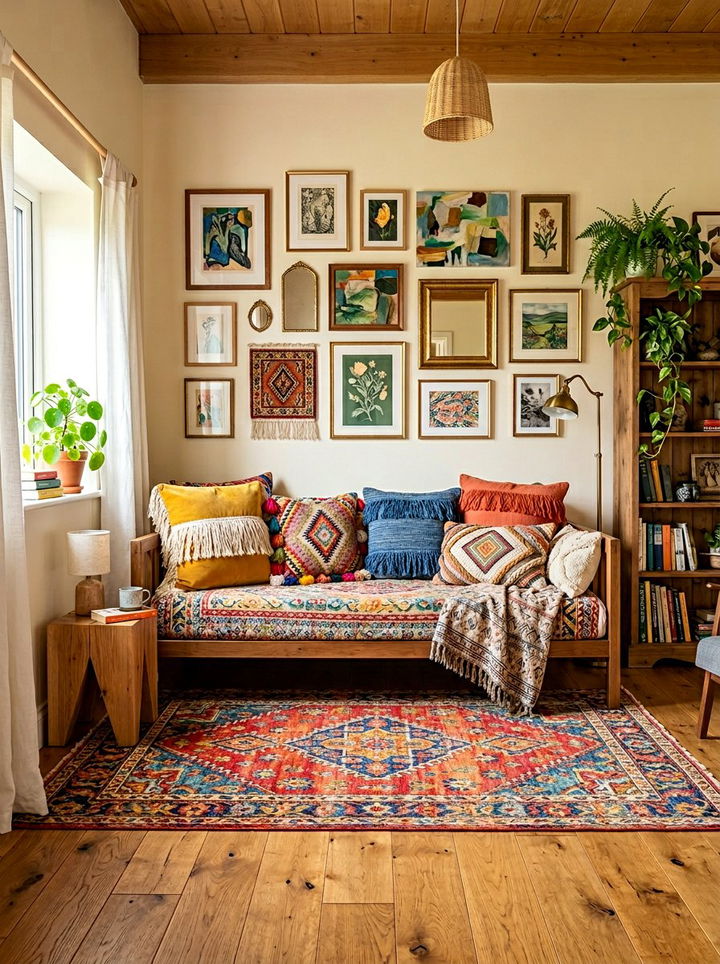 Fringe decorative pillow - 30 cozy texture bedroom ideas