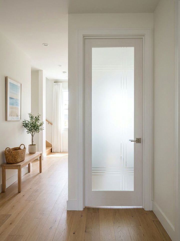 Frosted Glass Bedroom Door - 30 bedroom door ideas