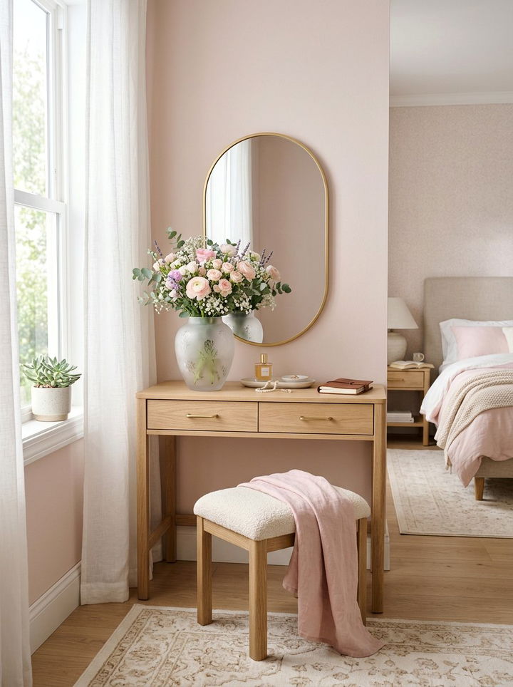 Frosted Glass Vase - 30 bedroom vase ideas