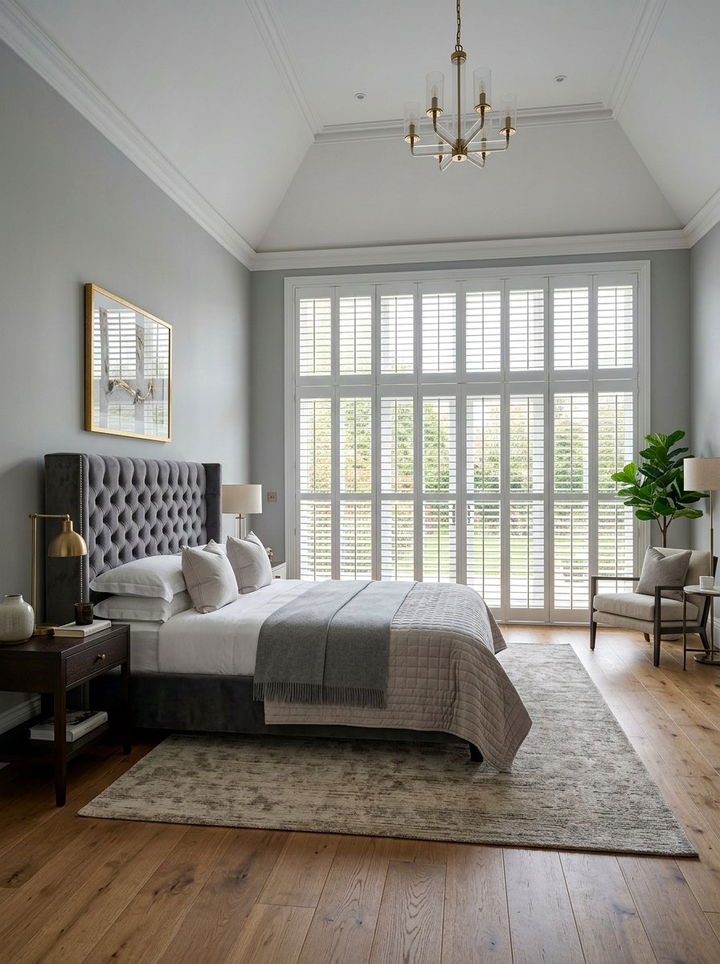 Full height plantation shutters - 30 bedroom plantation shutters