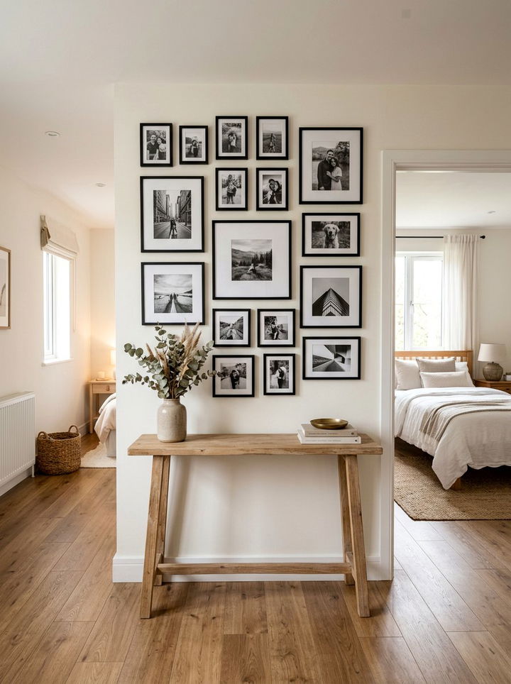 Gallery Wall - 30 bedroom entryway ideas