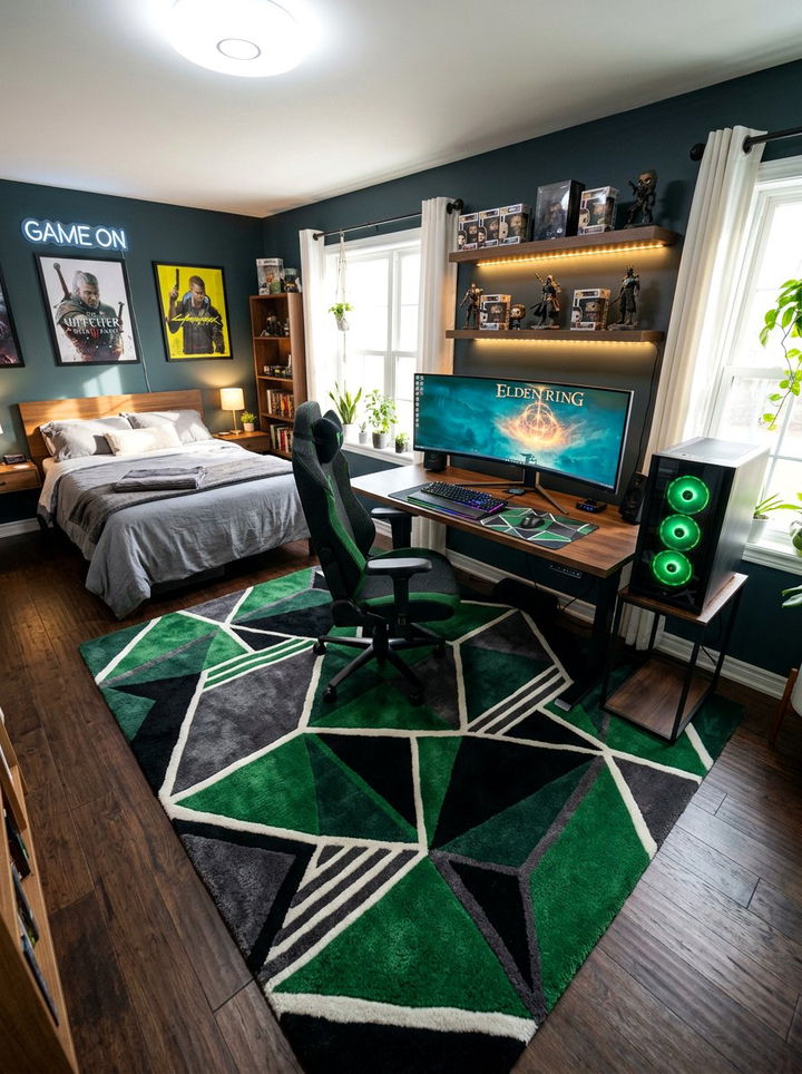 30 Video Game Bedroom Ideas for the Ultimate Gaming Setup