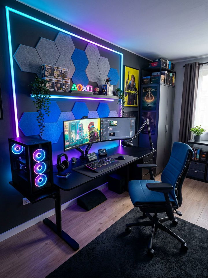 Gaming Bedroom Setup - 30 boys bedroom ideas