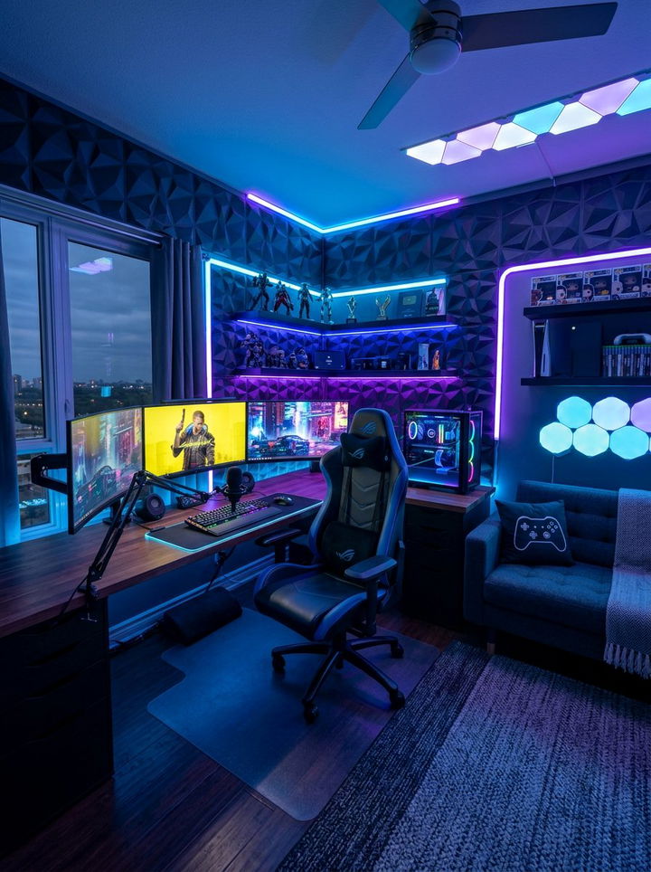 Gaming Room - 30 bedroom conversion ideas