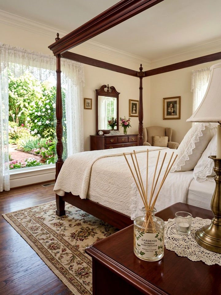 Gardenia Bedroom Reed Diffuser - 30 bedroom reed diffusers